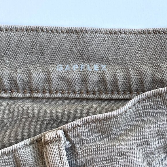 Gap Mens Straight Fit Flex Taupe Jeans Size 31 x 32 Denim 99% Cotton 1% Spandex - Picture 5 of 14